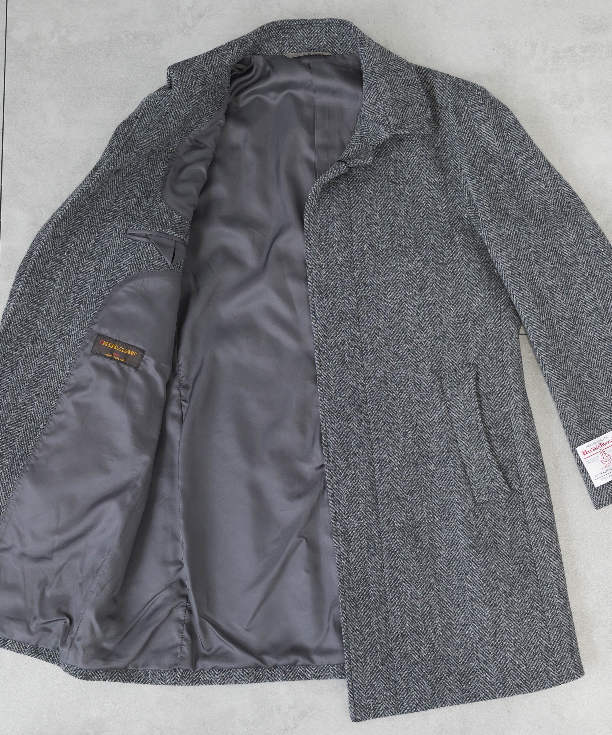 楽天市場】ハリスツイード コート メンズ ステンカラー harris tweed