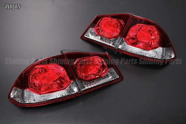 楽天市場】FD系シビック(FD1/FD2/FD3) 後期仕様レッドクリアレンズ