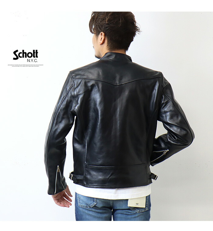 楽天市場】Schott ショット 70'S シングル ライダース ライダース