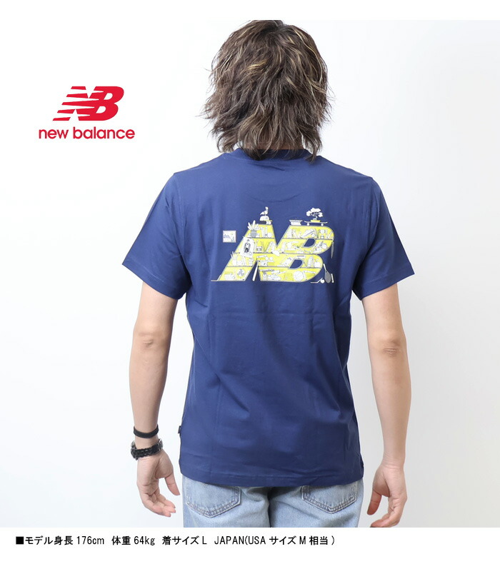 楽天市場】New Balance ニューバランス Bookshelf プリント 半袖T
