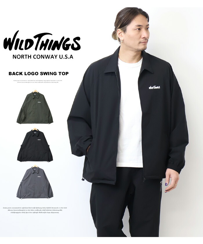 楽天市場】WILD THINGS ワイルドシングス バックロゴスウィングトップ