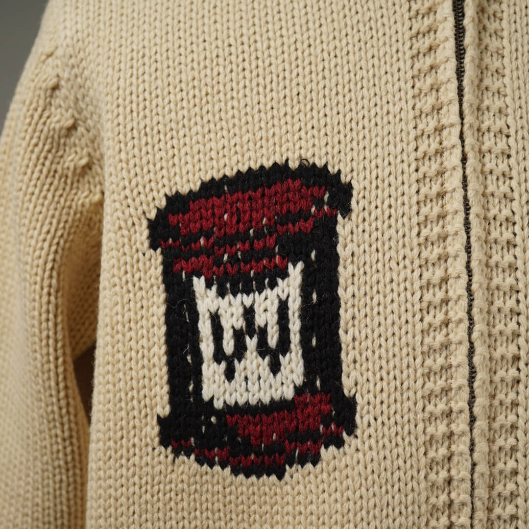 楽天市場】残りMサイズのみ ウィアード カウチン ニット カーディガン