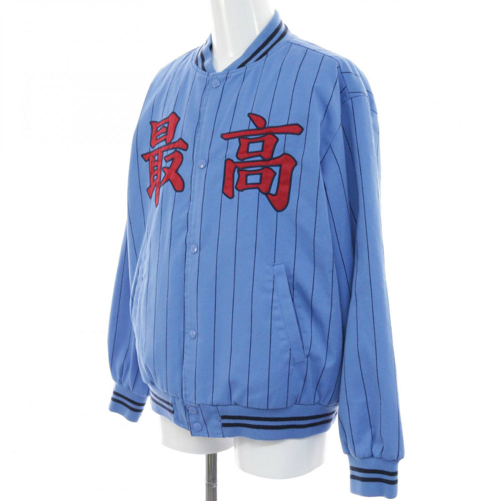楽天市場】未使用・シュプリーム 19SS Pinstripe Varsity Jacket