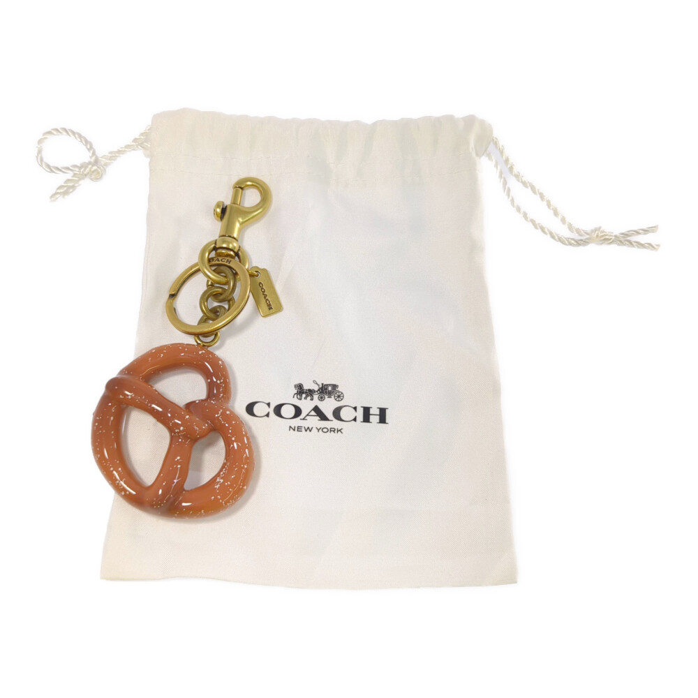 楽天市場】COACH コーチ スモールプレッツェル・バッグチャーム バッグ