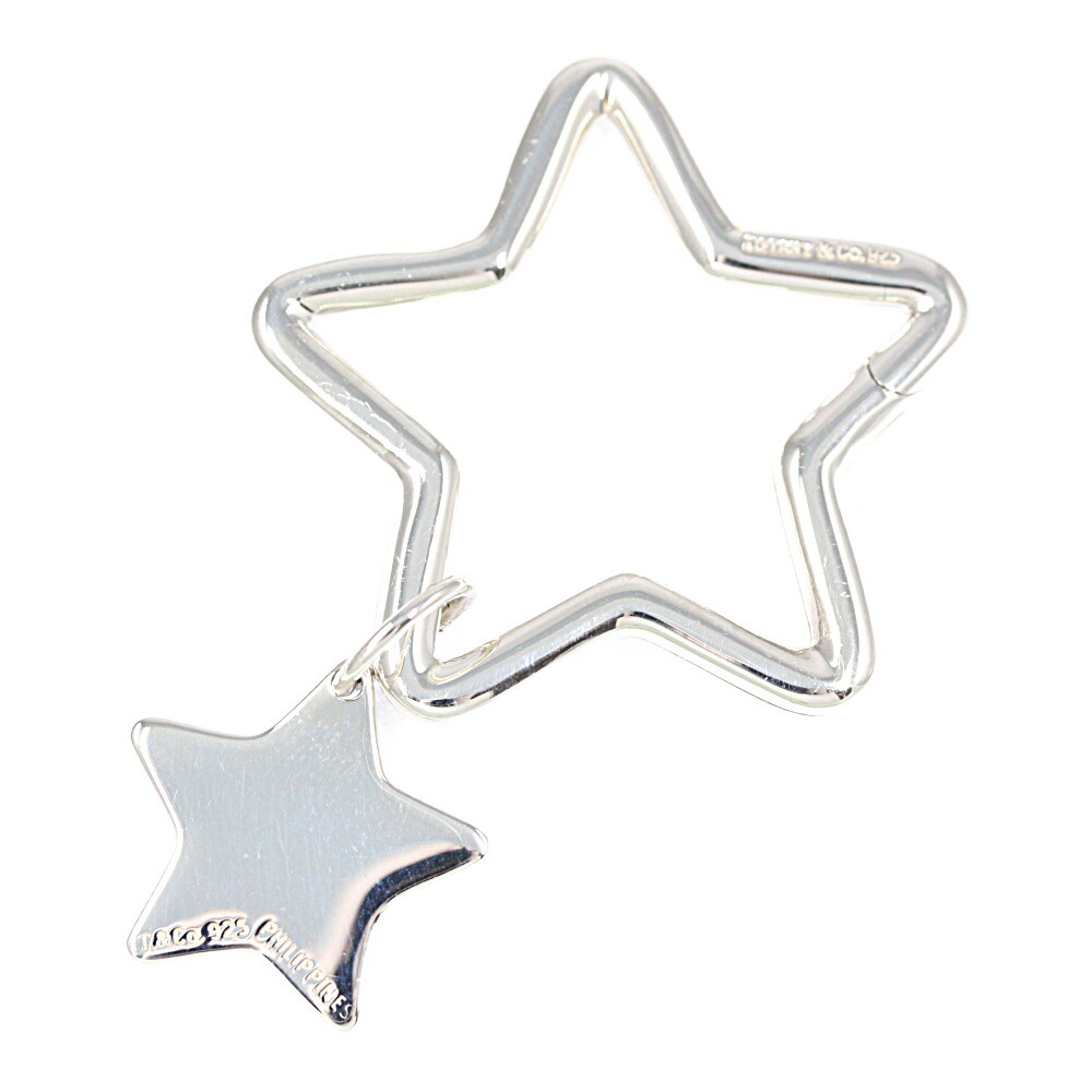 楽天市場】ティファニー スターモチーフキーリングバッグチャームetc