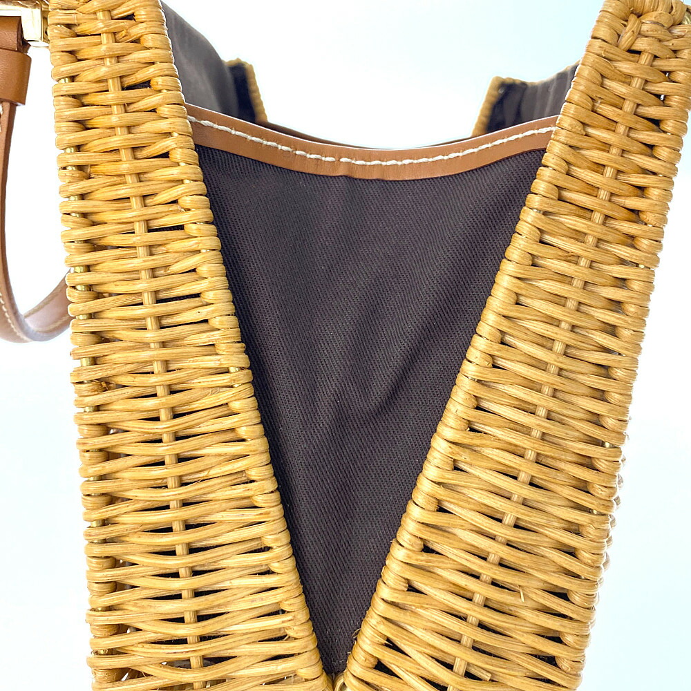 楽天市場】サルヴァトーレフェラガモ ガンチーニ かごバッグ ラタン