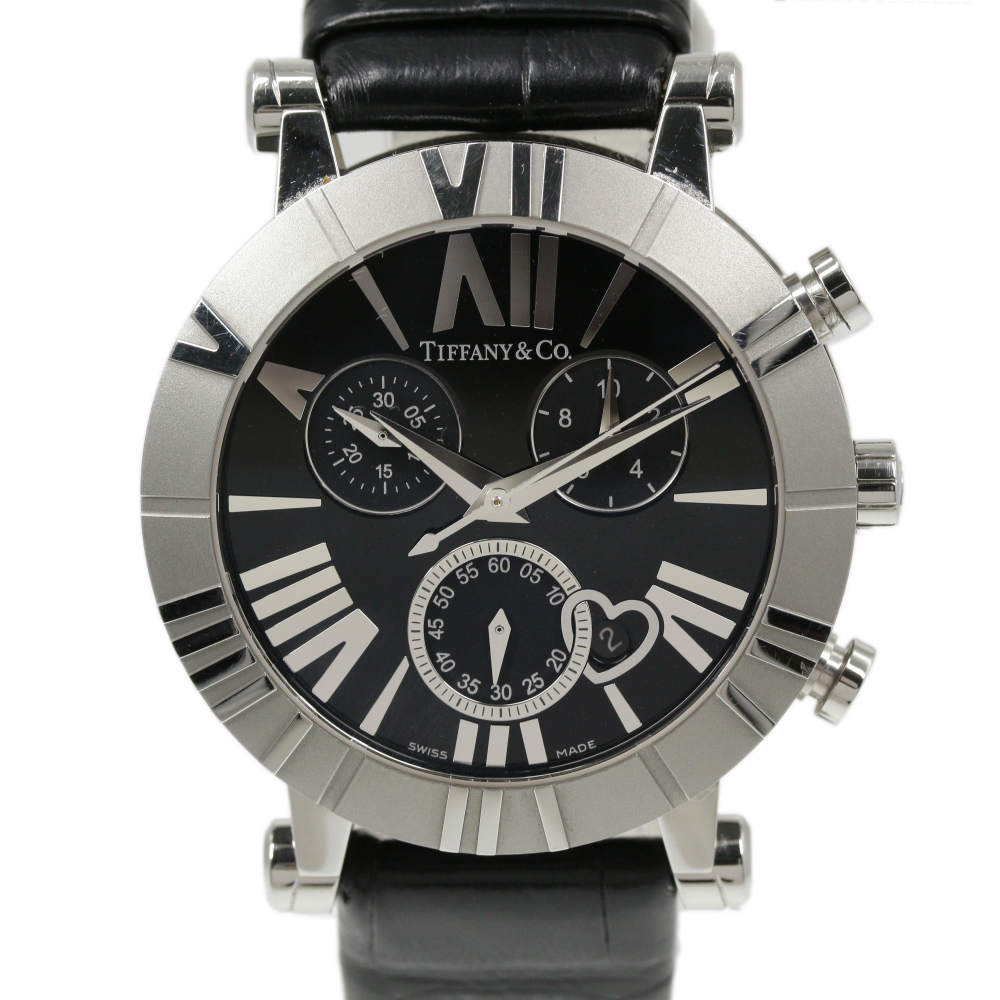 楽天市場】ティファニー アトラス・クロノグラフ 36mm ハート レザー
