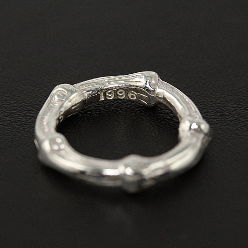 楽天市場】ティファニー ボーンリング/バンブーリング・指輪/Sv925-4.5