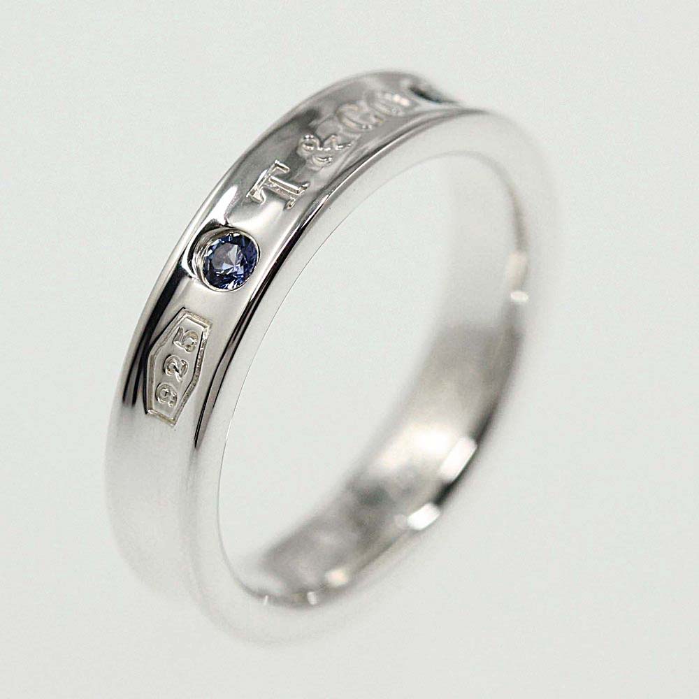 楽天市場】ティファニー 1837 2Pモンタナサファイア ナローリング 指輪