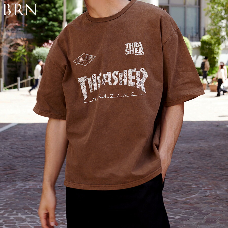 楽天市場】THRASHER スラッシャー ゲームシャツ Tシャツ 大きいサイズ