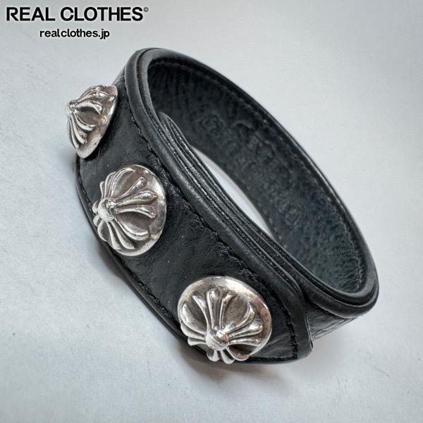 楽天市場】クロムハーツ ブレスレット クロスボール3ボタン2スナップの通販