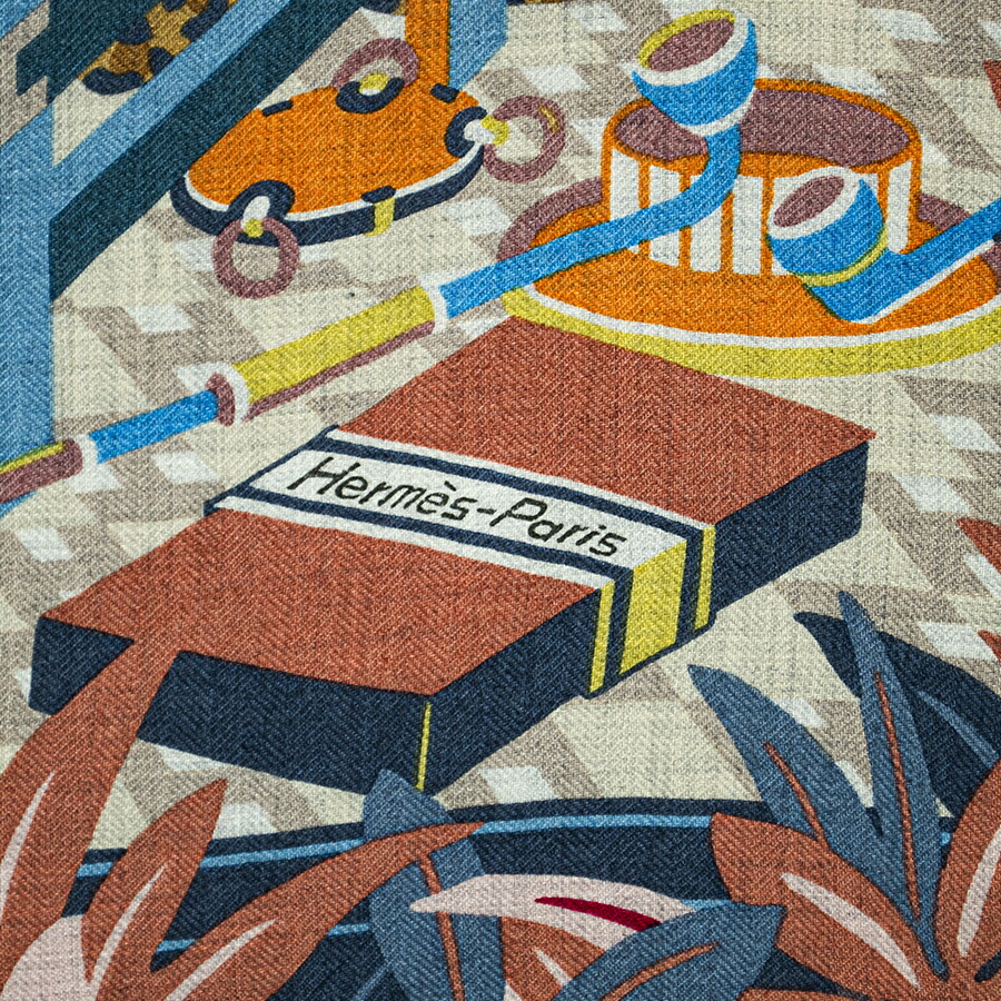 楽天市場】HERMES エルメス カレジェアン Les Douze Leopards 12頭の