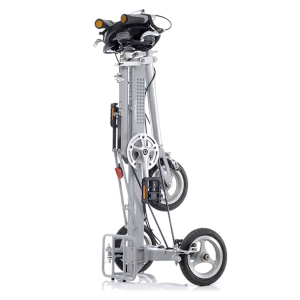 孤品 電鍍銀色 Pacific CarryMe 折りたたみ自転車 小さい車体ながら