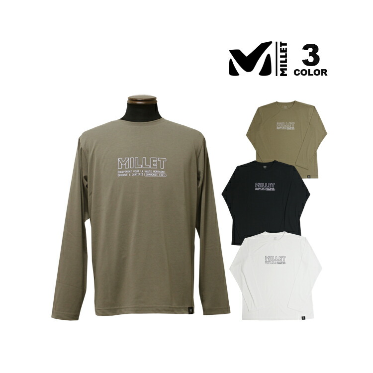楽天市場】MILLET（袖の長さ長袖）（Tシャツ・カットソー｜トップス