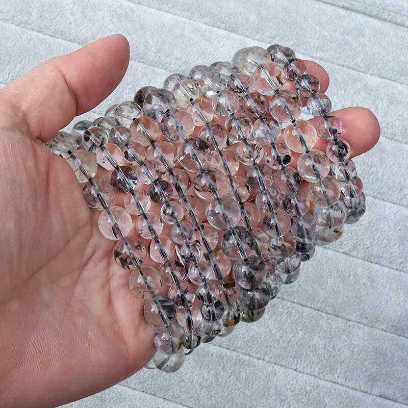 楽天市場】【天然保証】【高品質】ハーキマーダイヤモンドブレスレット