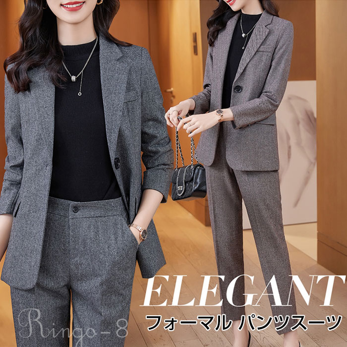 楽天市場】パンツスーツ レディース フォーマルスーツ 入学式 卒業式