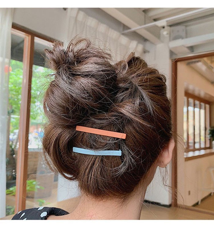 楽天市場】選べる10カラー ヘアピン 10本セツト ヘアアクセアサリー