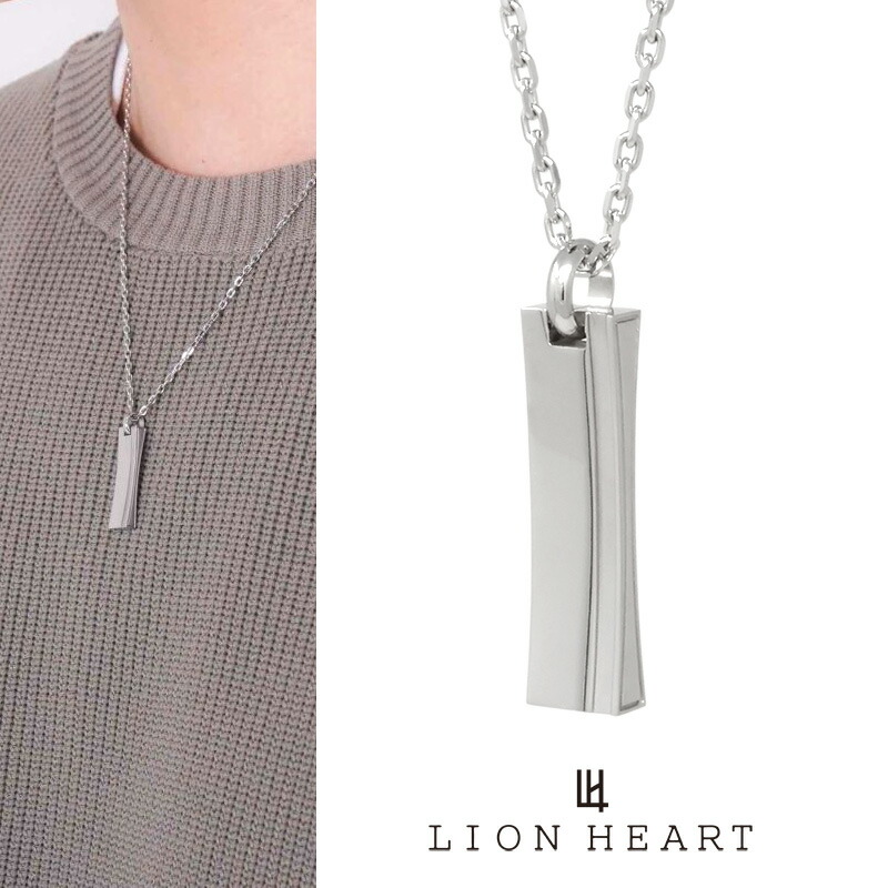 楽天市場】ライオンハート LH-1 カーブド プレート ネックレス