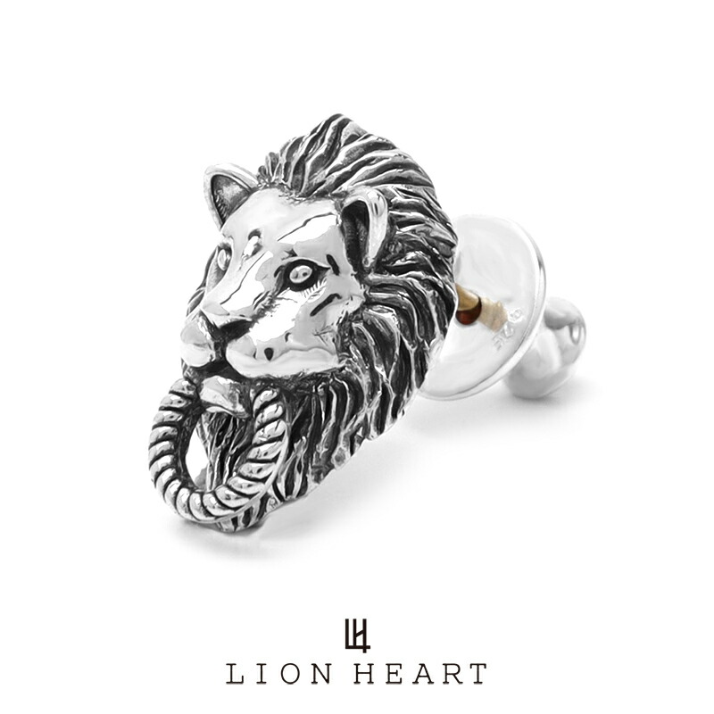 楽天市場】ライオンハート BASIC スタッズ ピアス マスター シルバー