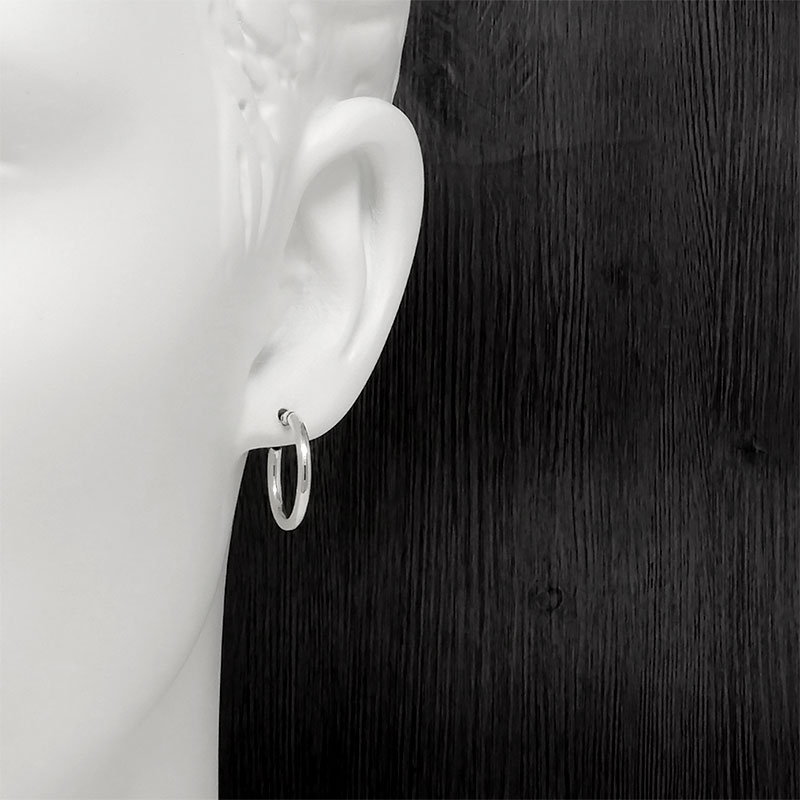 楽天市場】ビビファイ フープ ピアス Lサイズ シルバー925 VIVIFY VFP