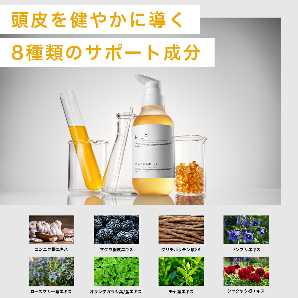 楽天市場】【3/4 20:00~】【最大40%OFFクーポン!】NILE シャンプー