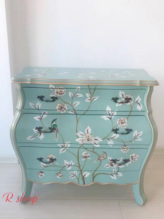 楽天市場】A059695高級チェストロココ調 ヨーロッパ風 洋タンス