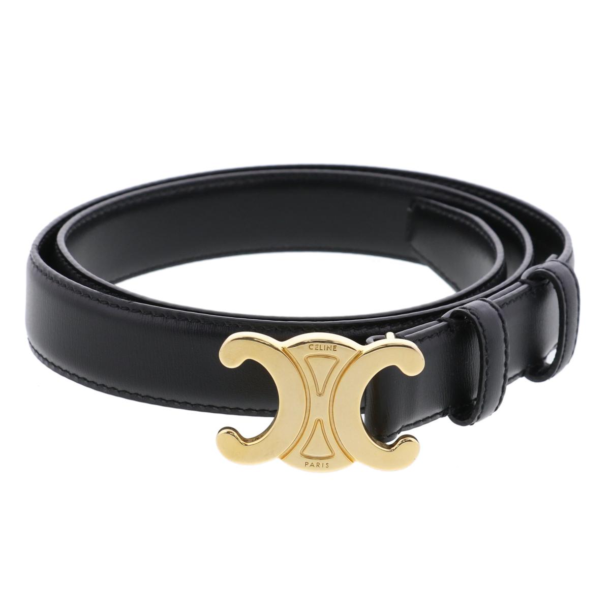 楽天市場】CELINE （セリーヌ） トリオンフ ミディアム 25MM ベルト S