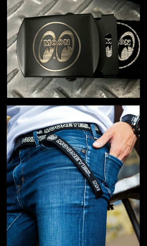 楽天市場】MOONEYESムーンアイズ◇MOON GI ベルト◇FM203 : CREAM SODA