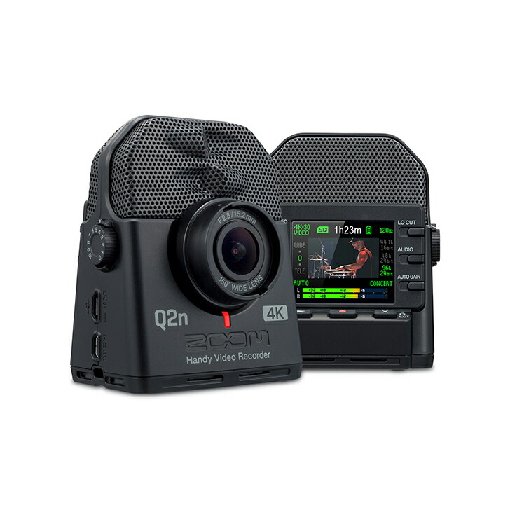 楽天市場】ZOOM(ズーム) Q2n-4K【ハンディビデオレコーダー】 : Rock