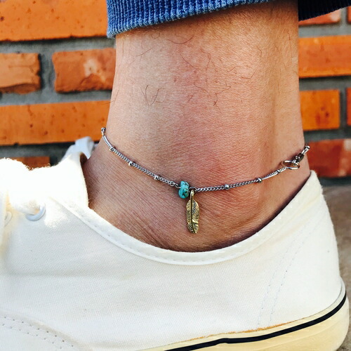 楽天市場】アンクレット メンズ チェーン シルバー ゴールド シンプル