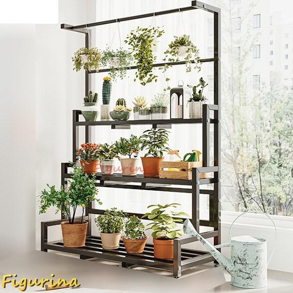 楽天市場】ガーデンラック フラワースタンド 屋外 室内 観葉植物 盆栽