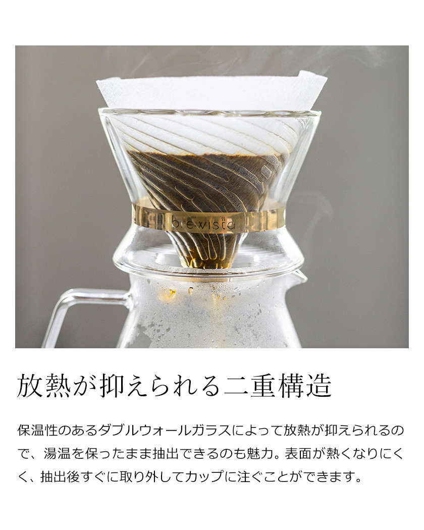 楽天市場】ブリューイスタ コーヒードリッパー ドリッパー ドリップ