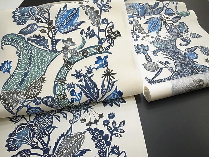 楽天市場】江戸紅型 名古屋帯 紅型染 染帯 最高級 駒塩瀬 五泉 花更紗