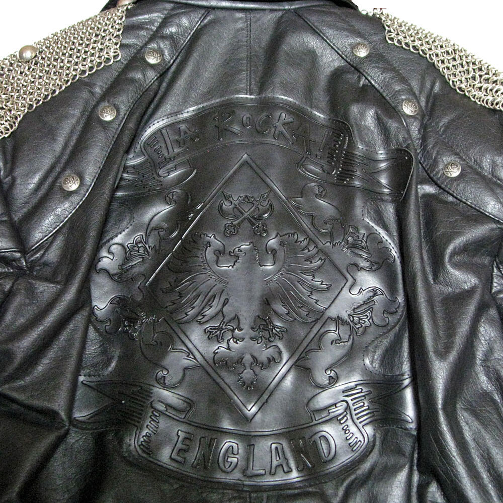 楽天市場】JOHNSONS LA ROCKA! VINTAGE Chainmail Leather biker
