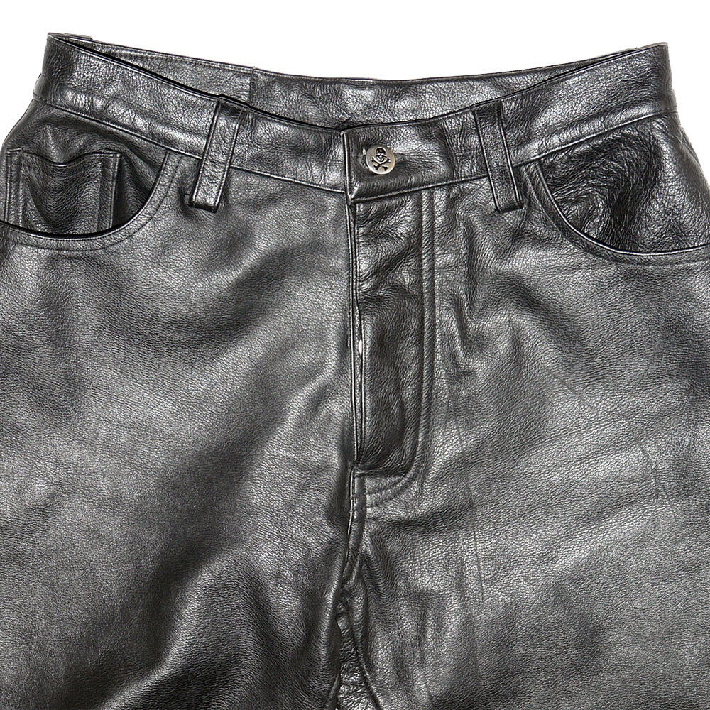 楽天市場】JOHNSONS LA ROCKA! VINTAGE Leather Jean Trousers