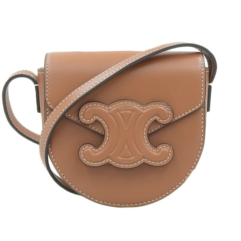 楽天市場】【中古】 セリーヌ CELINE ミニブザス キュイル トリオンフ