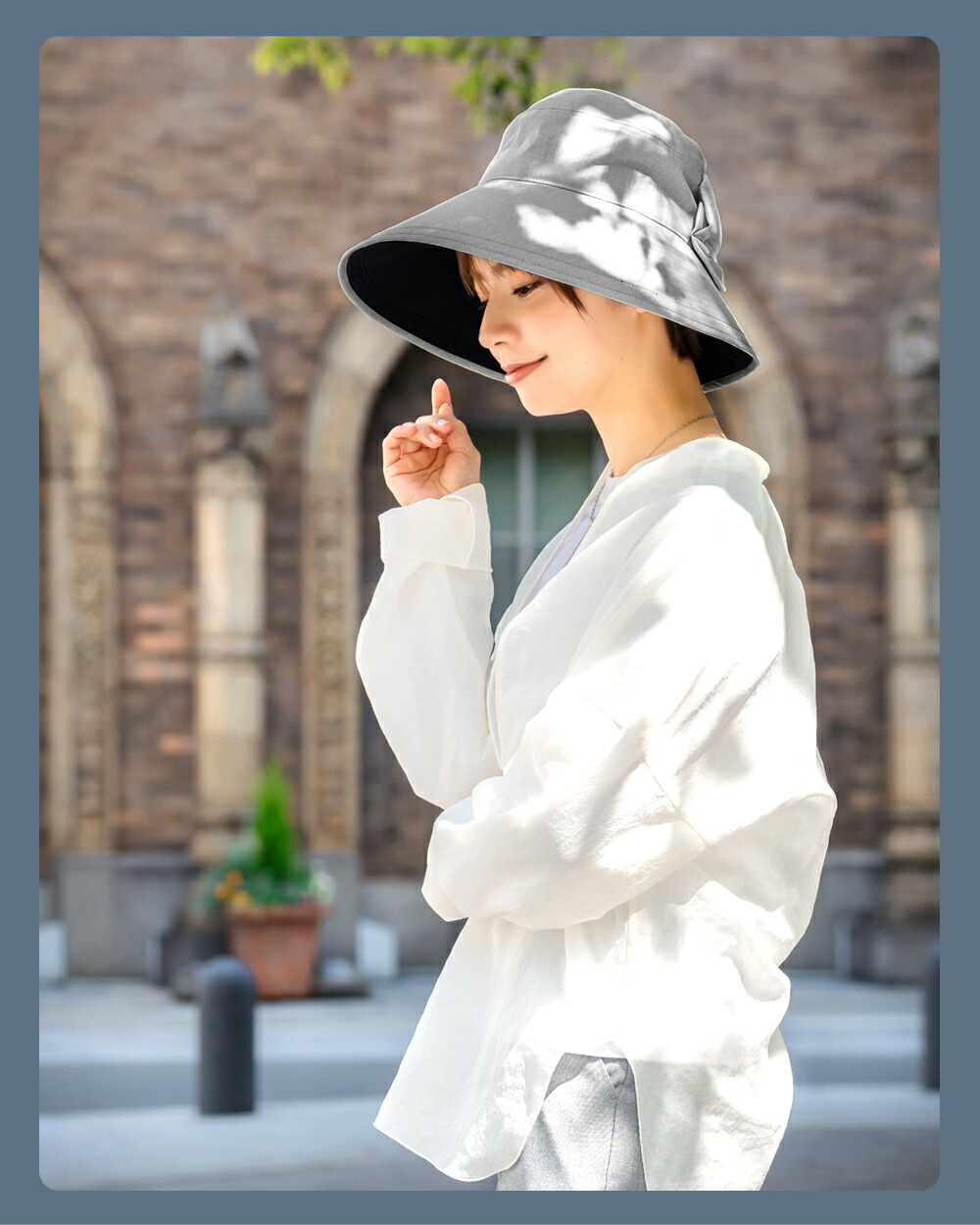 楽天市場】100％ 完全遮光 99％ではダメなんです！ リボンハット（つば