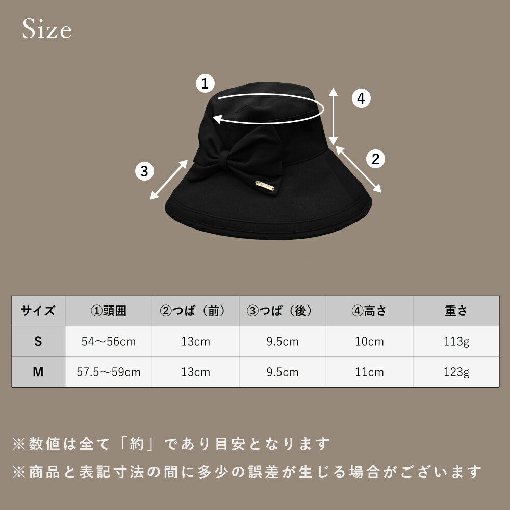 楽天市場】100％ 完全遮光 99％ではダメなんです！ リボンハット（つば