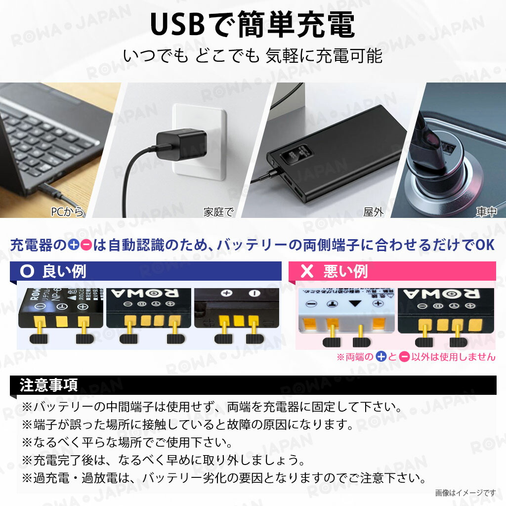 楽天市場】【充電器セット】パナソニック対応 DMW-BCB7／ KODAK対応