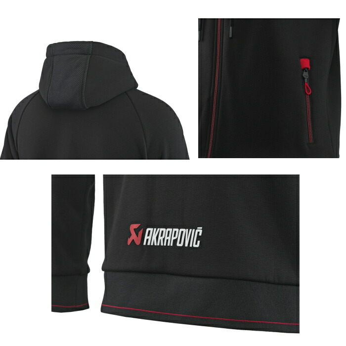 楽天市場】【アクラポビッチ】AKRAPOVIC AK80205 Corpo ジップアップ