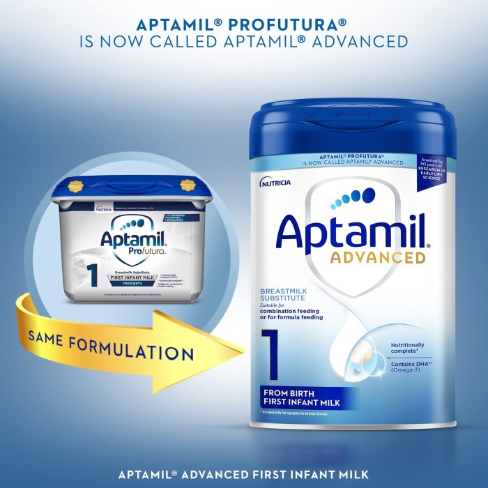 楽天市場】【800g 4個セット・新生児から】New Aptamil ADVANCED 1