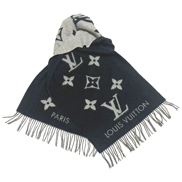 楽天市場】≪Brand new≫ LOUIS VUITTON SCARF CASHMERE REYKJAVIK