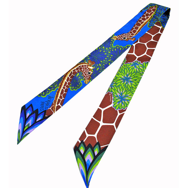 楽天市場】≪新品≫エルメス ツイリー「THE THREE GRACES/三神美」BLUE