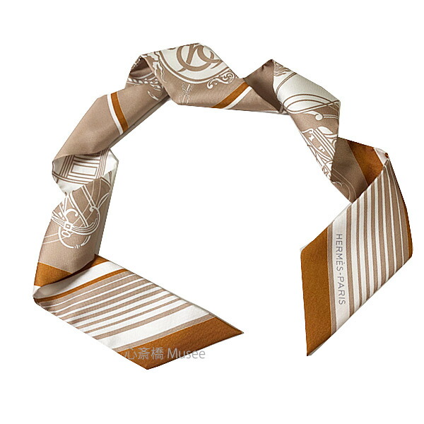 楽天市場】≪新品≫ エルメス ツイリー エクスリブリス ベージュ