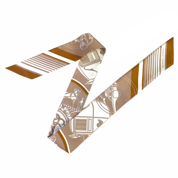 楽天市場】≪新品≫ エルメス ツイリー エクスリブリス ベージュ