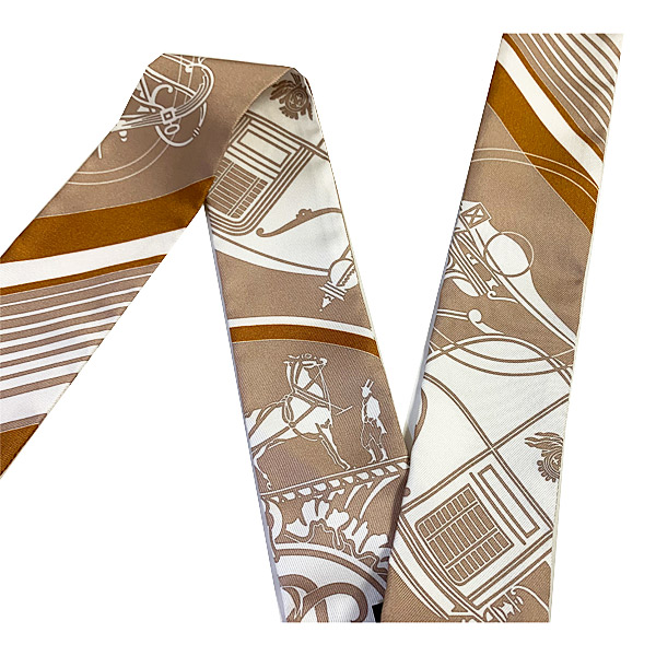 楽天市場】≪新品≫ エルメス ツイリー エクスリブリス ベージュ