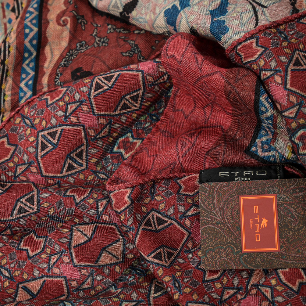 楽天市場】ETRO エトロ ストール マフラー 秋冬 メンズ レディース