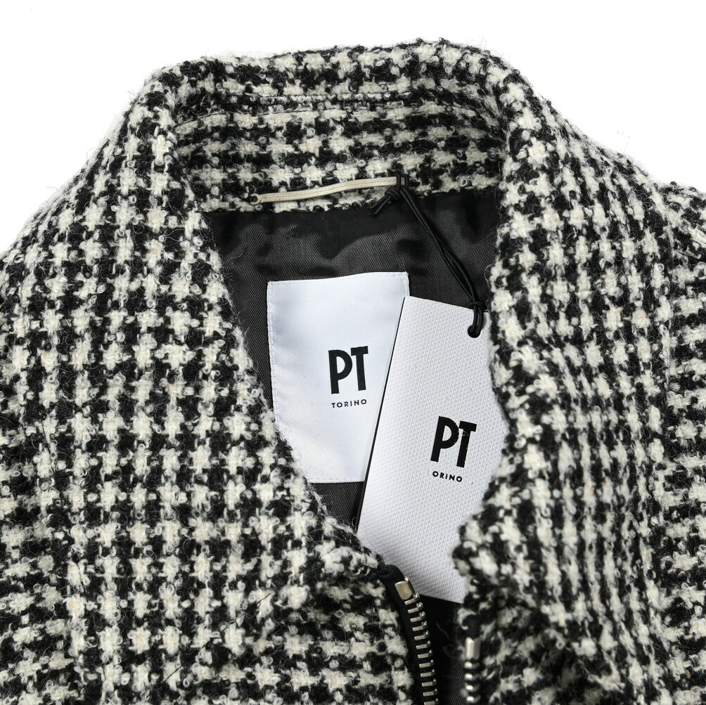 楽天市場】ピーティートリノ PT TORINO ジップアップ ブルゾン