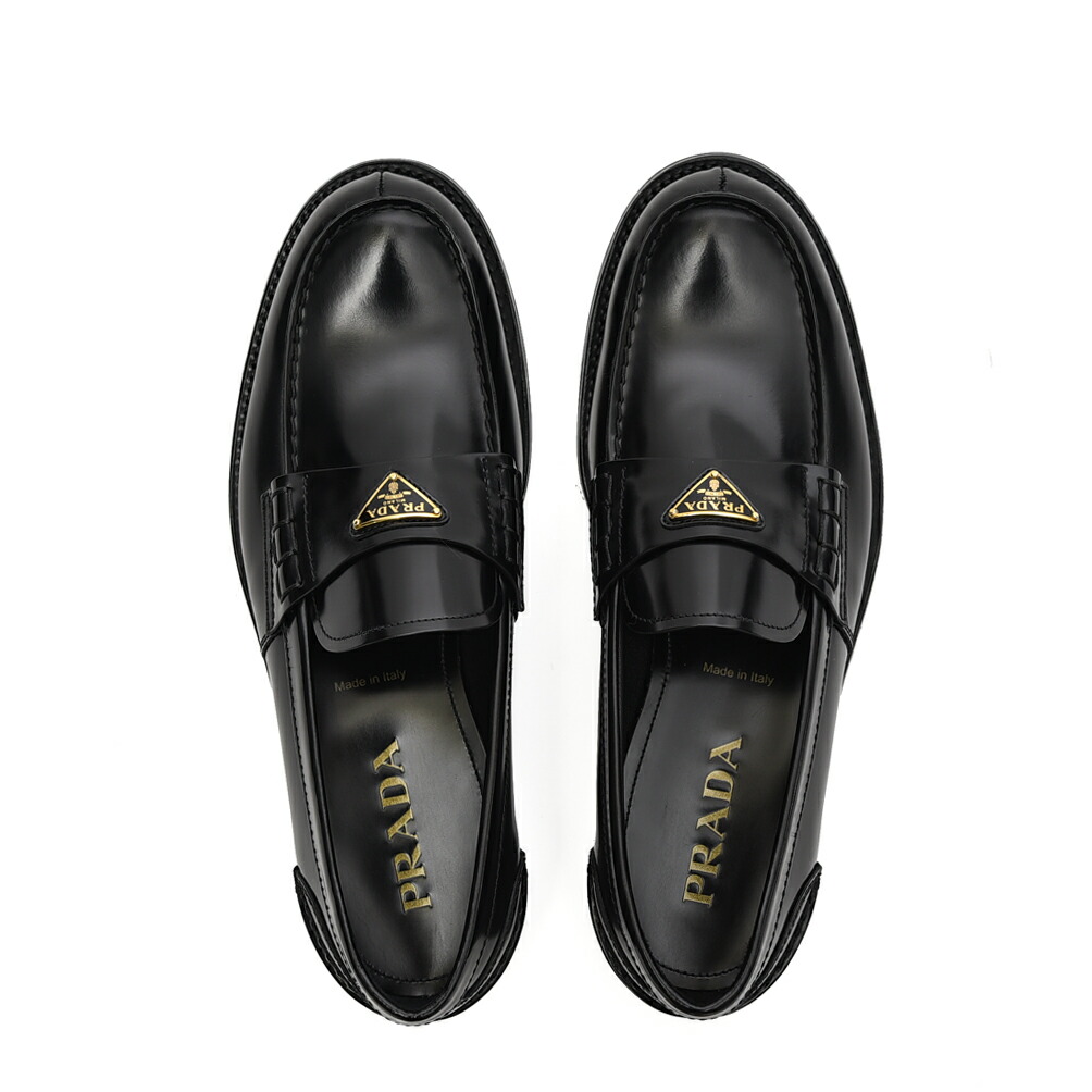 楽天市場】【スーパーSALE】 プラダ PRADA ローファー モカシン レザー