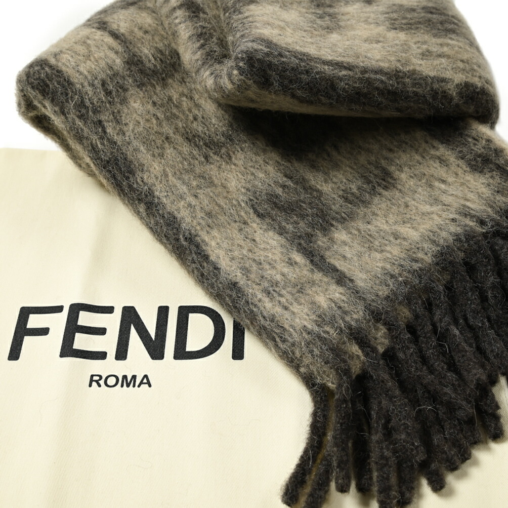 楽天市場】【スーパーSALE】 フェンディ FENDI FFモチーフ マフラー